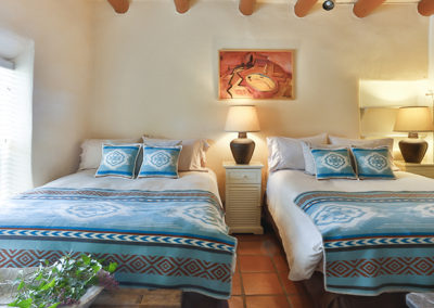 Ojo Caliente Adobehouse Bedroom | Ojo Spa Resorts - Ojo Caliente, Taos; Ojo Santa Fe, New Mexico