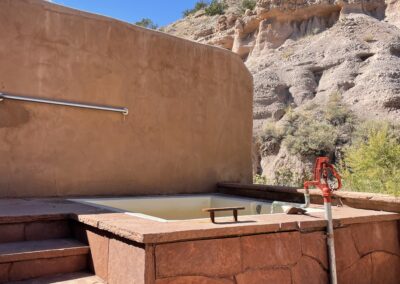 Cliffside suite private soaking tub