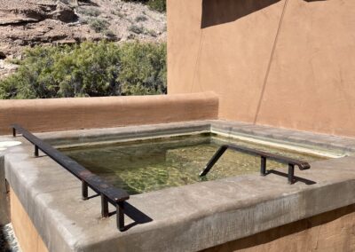Posisuite Privatepool Transferwall Grabbars | Ojo Spa Resorts - Ojo Caliente, Taos; Ojo Santa Fe, New Mexico
